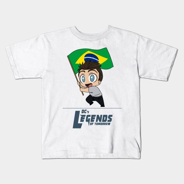 Nate Heywood - Come to Brazil! Kids T-Shirt by RotemChan